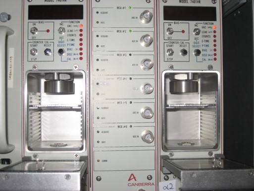 Espectrómetro alfa integrado Alpha Analyst 7401 VR